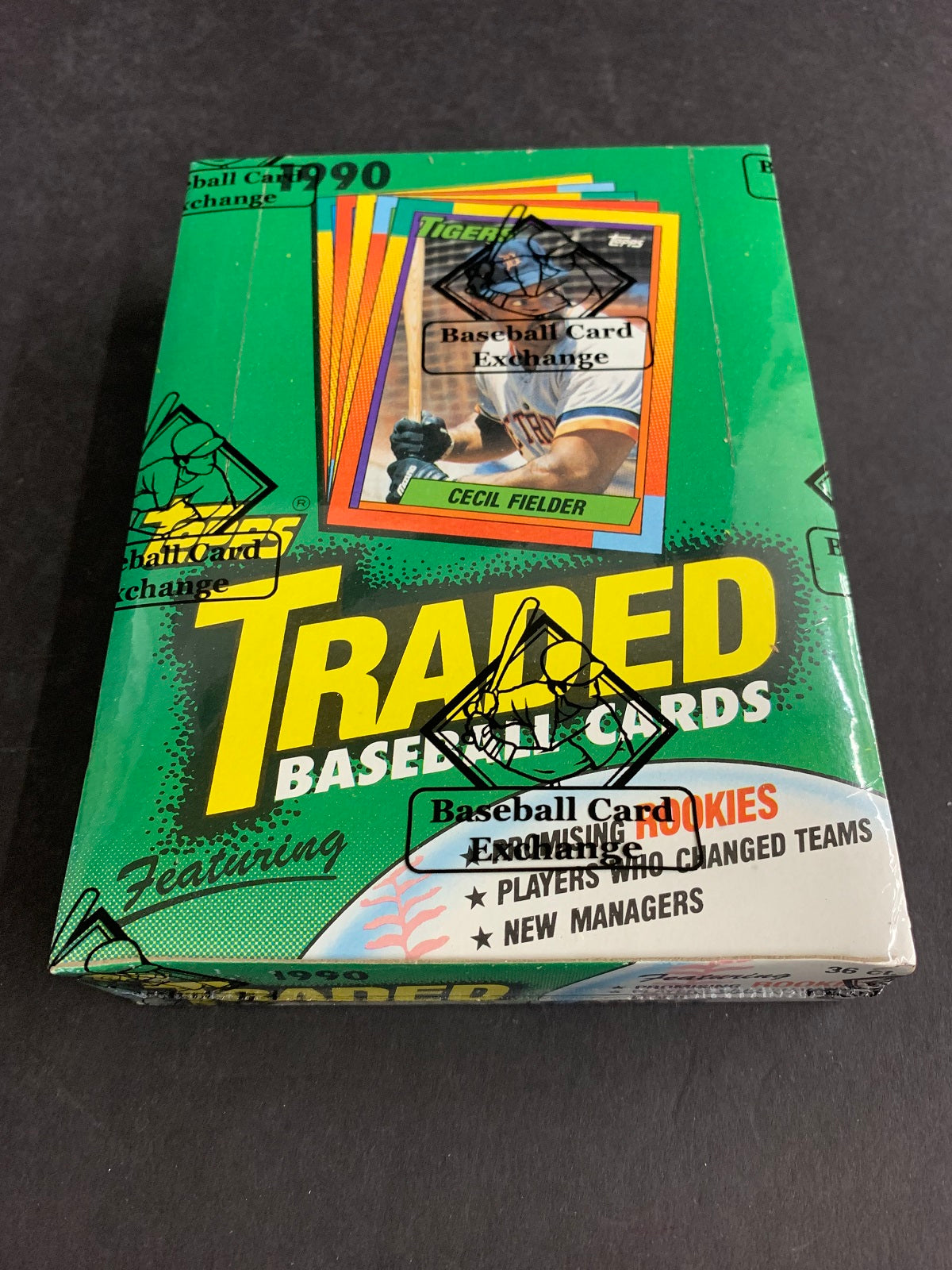 1990 Topps Baseball Traded Unopened Wax Box (FASC)