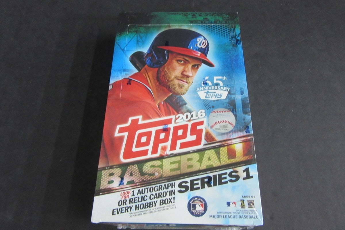 2016 Topps Baseball Series 1 Box (Hobby) Baseball Card Exchange