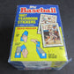 1987 Topps Baseball Yearbook Stickers Box