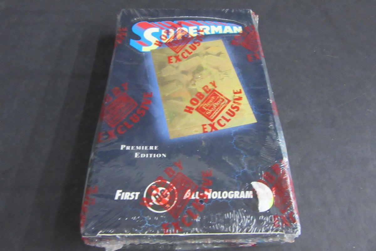 1996 Fleer Skybox Superman Holograms Box (Hobby)