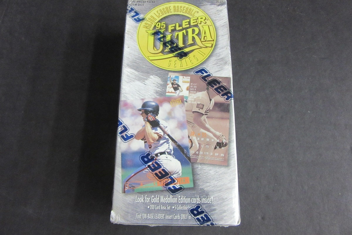 1995 Fleer Ultra Baseball Series 2 Box (Gravity)