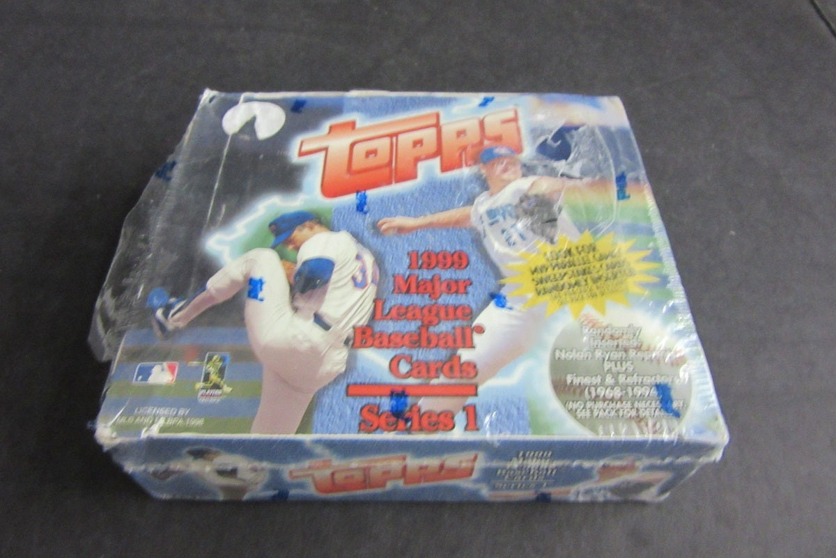 1999 Topps Baseball Series 1 Box (Retail) (20/)