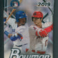 2019 Bowman Platinum Baseball Unopened Value Pack (12 plus 1)