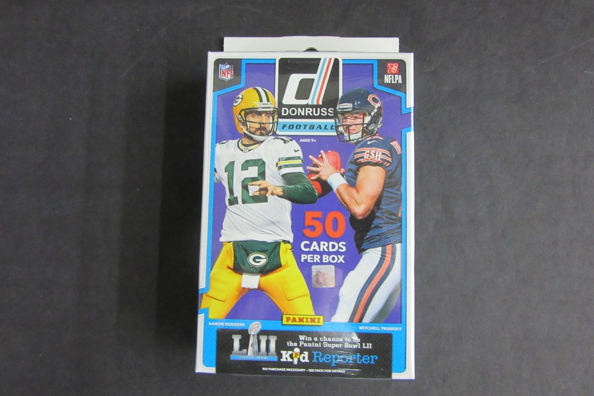 2017 Panini Donruss Football Hanger Box (50 cards) (Blue)