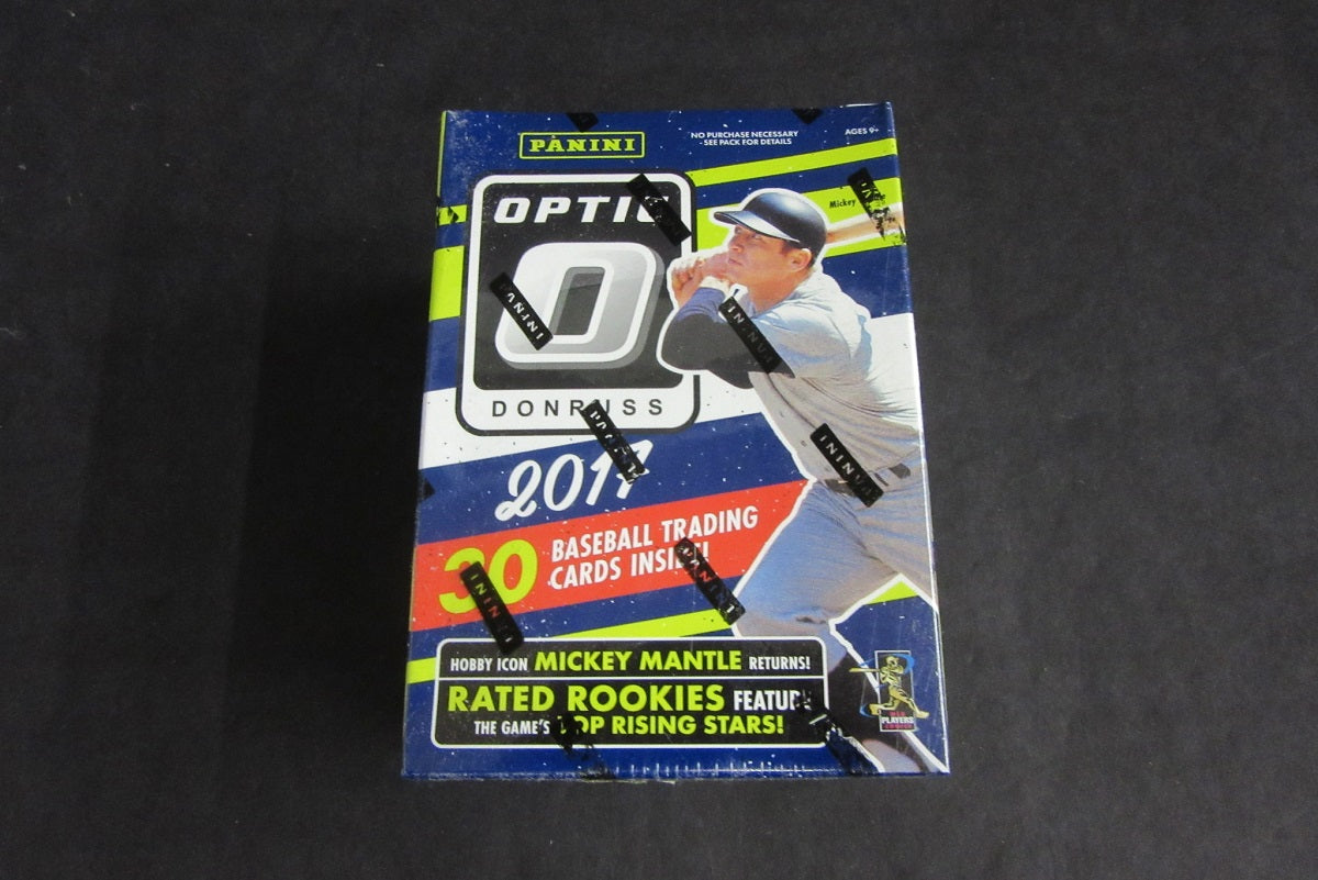 2017 Panini Donruss Optic Baseball Blaster Box (6/5) (Pink Parallels)