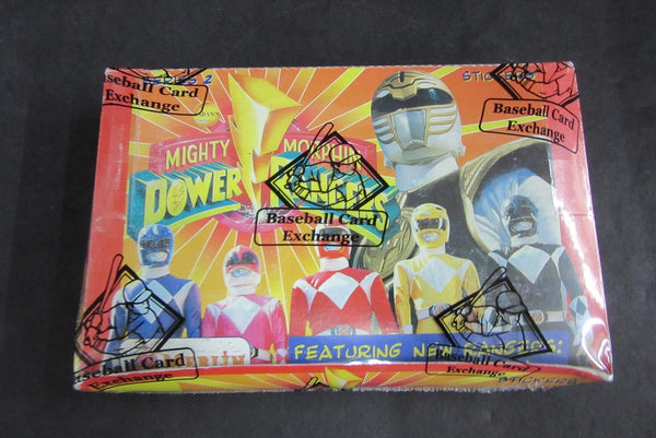 Shops Power Rangers SEALED Card Box Series 2