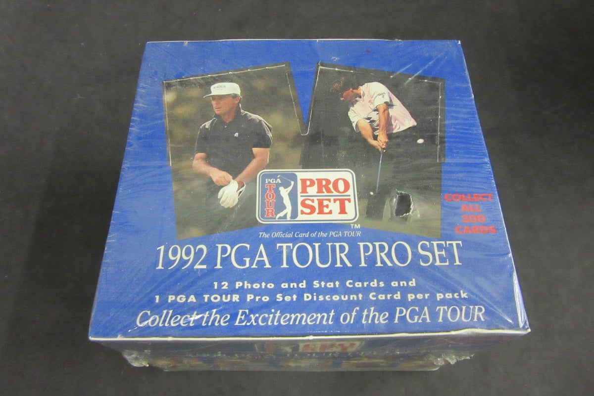 1992 Pro Set PGA Tour Golf Box
