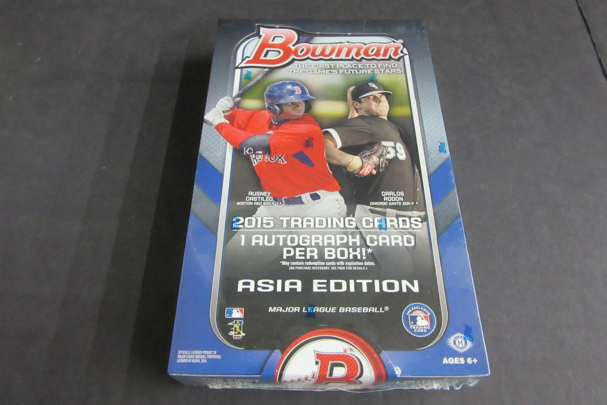 2015 Bowman Baseball Box (Hobby) (Asia Edition)