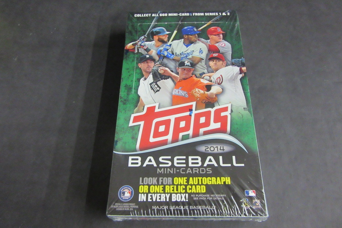 2014 Topps Baseball Mini-Cards Box (Online)