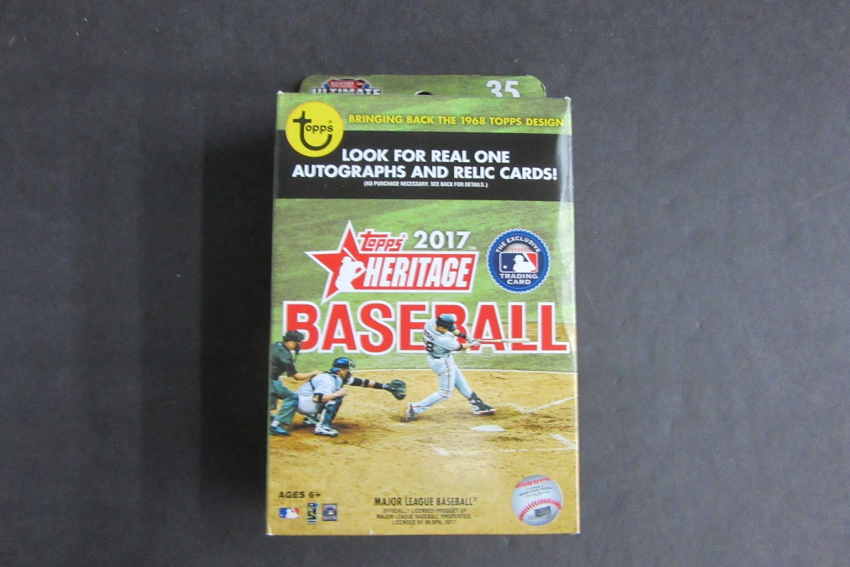 2017 Topps Heritage Baseball Hanger Box (35 Cards)