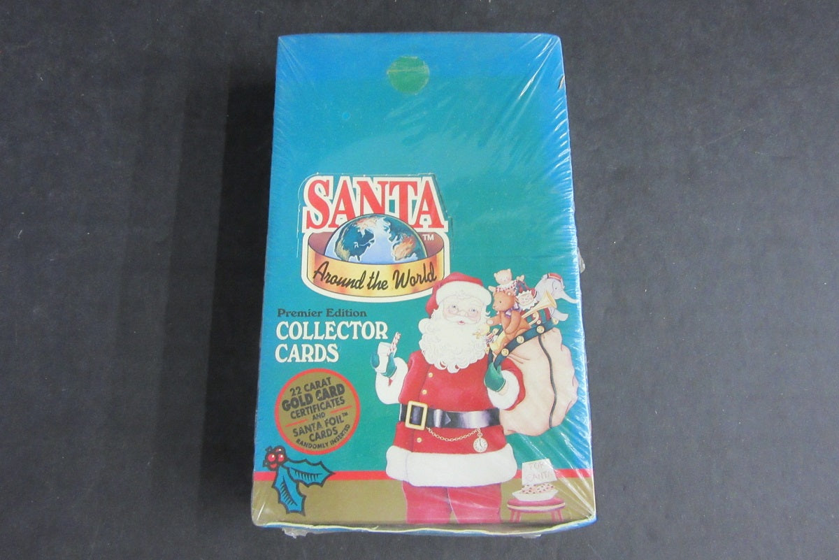 1994 TCM Santa Around the World Collector Cards Box