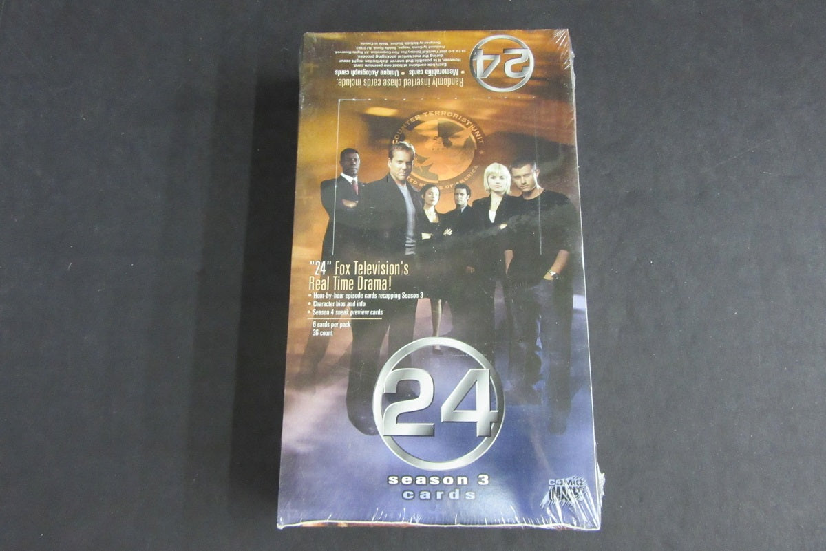 2004 Comic Images Fox Television 24 Season 3 Box