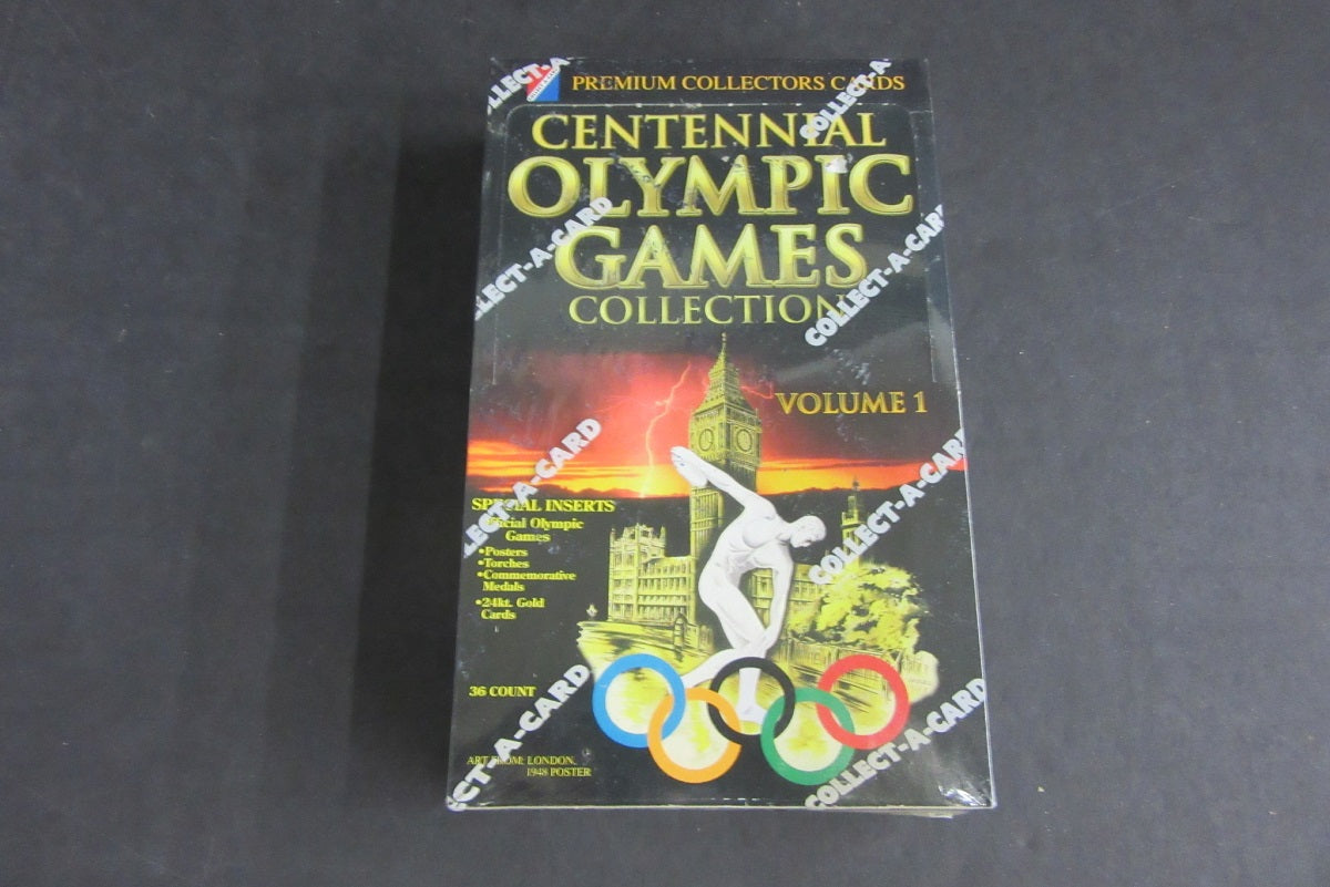 1996 Collect-A-Card Centennial Olympic Games Collection Box