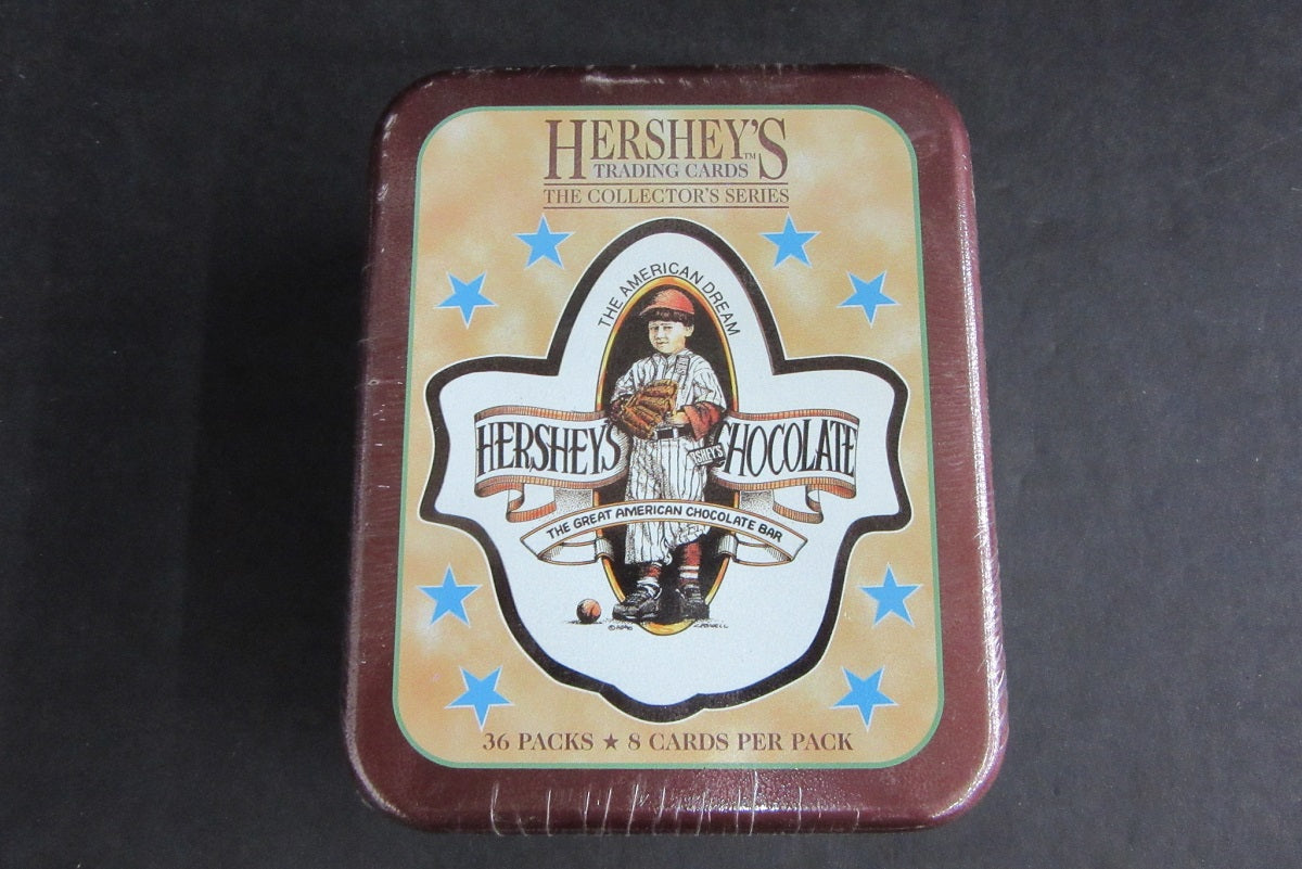 1995 Dart Hershey's Chocolate Trading Card Box (Tin) (Read)