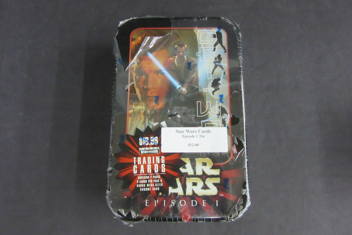 1999 Topps Star Wars Episode 1 Movie Cards Box (Tin)