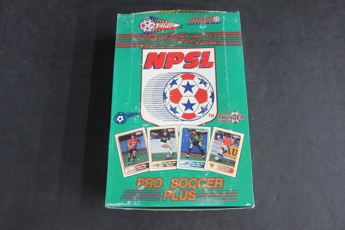 1993 Pacific Premiere Edition NPSL Soccer (Football) Box