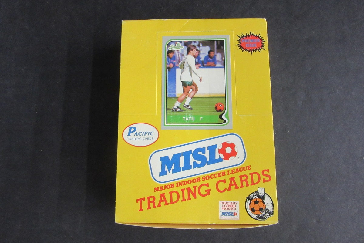 1987 Pacific MISL Indoor Soccer (Football) Trading Cards Box