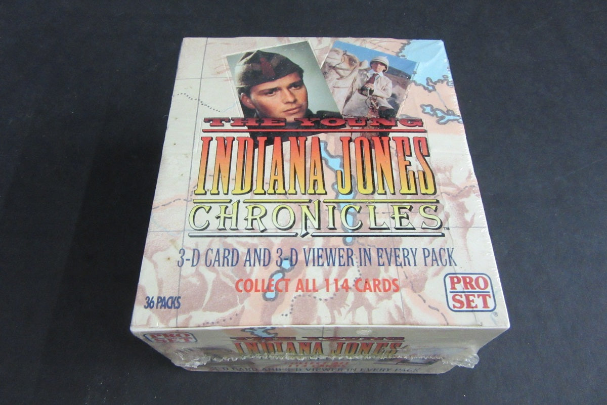 1992 Pro Set The Young Indiana Jones Chronicles Box