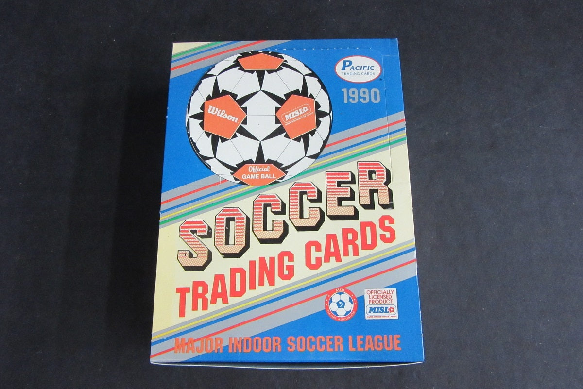 1990 Pacific MISL Indoor Soccer (Football) Trading Cards Box