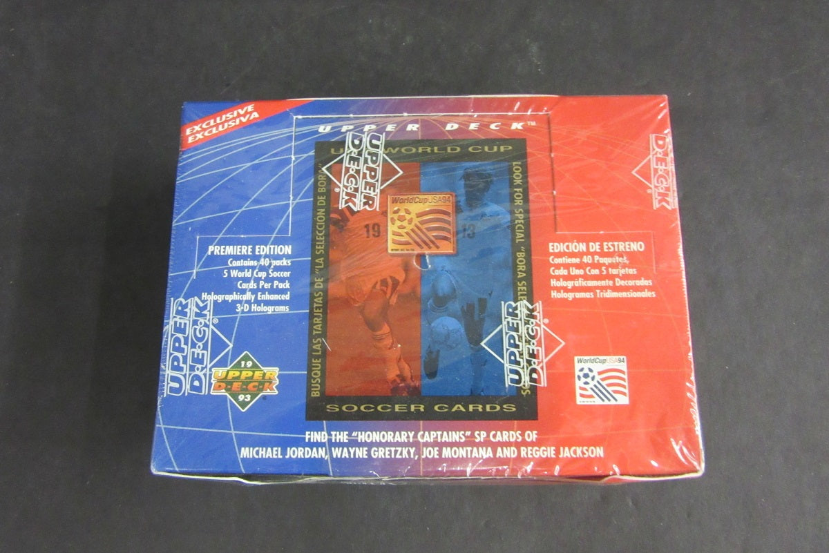 1993 Upper Deck World Cup '94 Soccer (Football) Box (40/5)