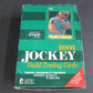 1991 Jockey Star Cards Jockey Guild Cards Box