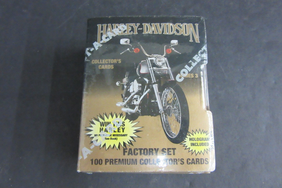 1992 Collect-A-Cards Harley Davidsion Series 3 Factory Set
