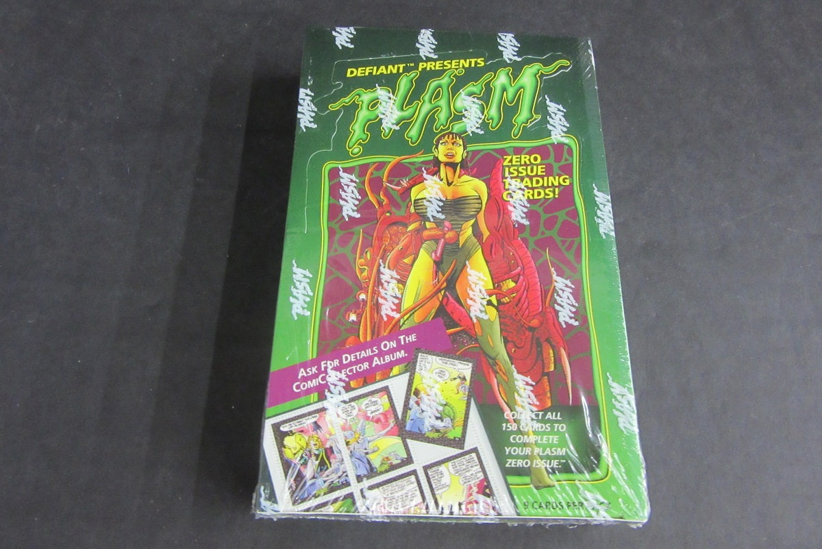 1993 River Group Plasm Zero Issue Trading Cards Box