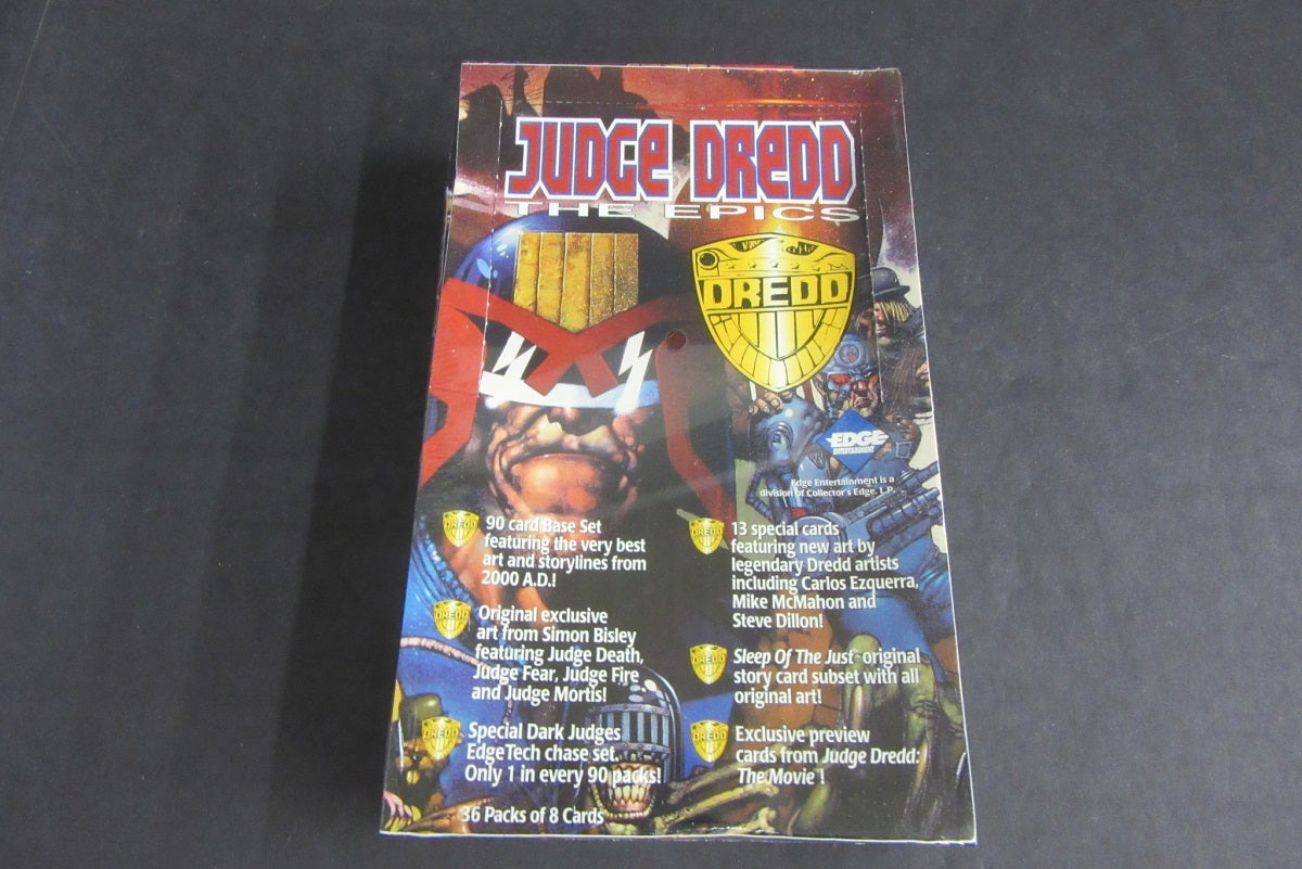 1995 Collector's Edge Judge Dredd The Epics Box