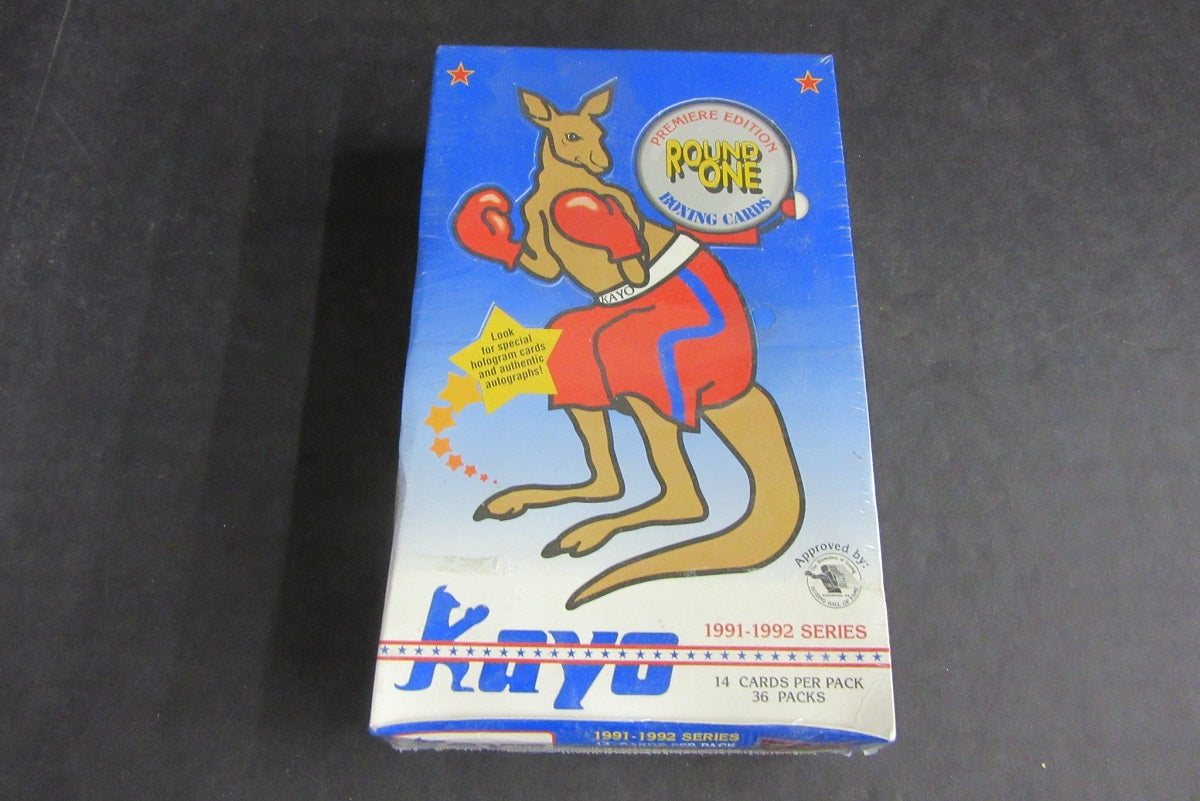 1991 1991/92 Kayo Boxing Cards Premiere Edition Box