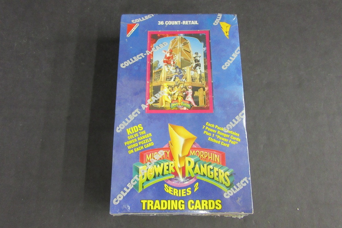 1994 Collect-A-Card Mighty Morphin Power Ranger Series 2 Box