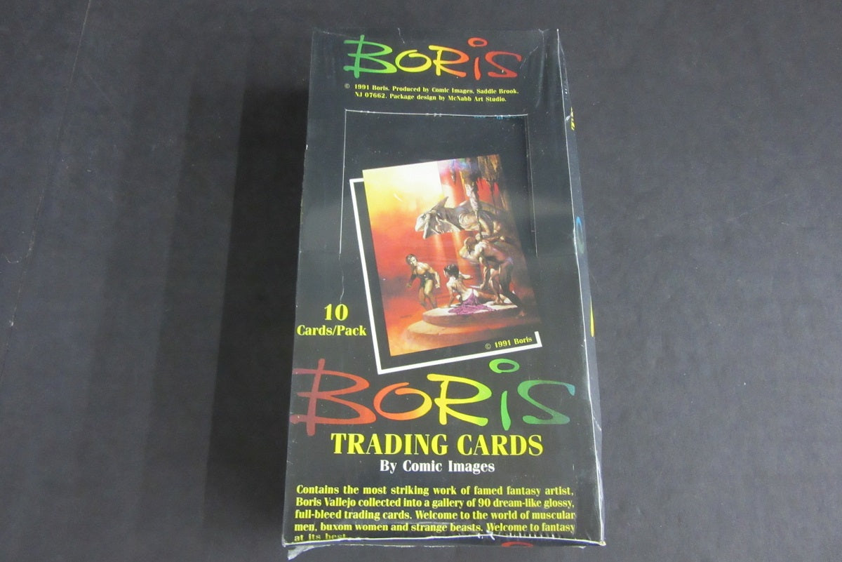 1991 Comic Images Boris Trading Cards
