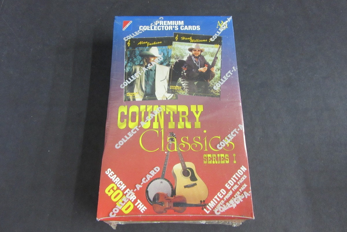 1992 Collect-A-Cards Country Classics Series 1 Box