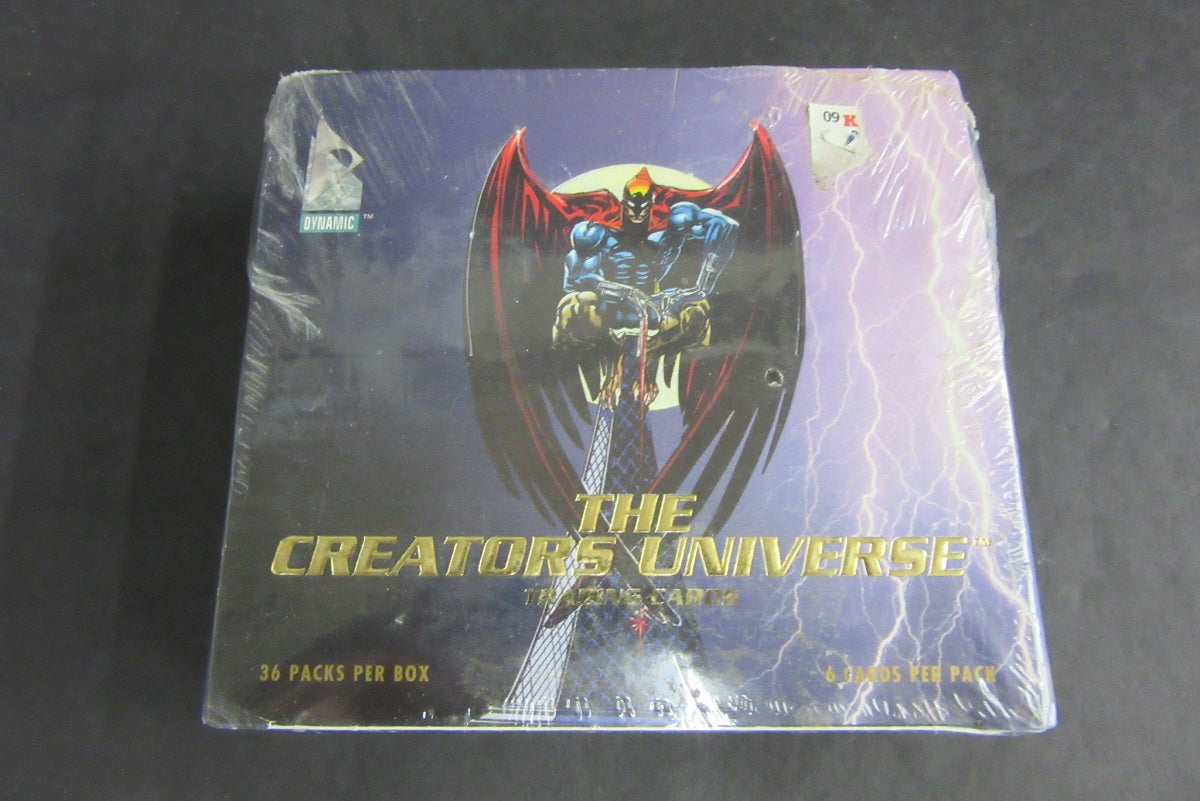1993 Dynamic The Creators Universe Trading Cards Box