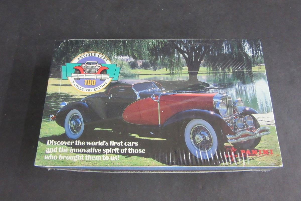 1992 Panini Antique Cars 1st Collector Edition Box