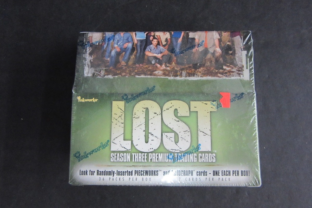 2007 Inkworks Lost Season Three Trading Cards Box