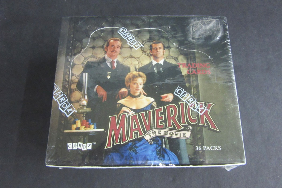 1994 Cardz Maverick The Movie Trading Cards Box