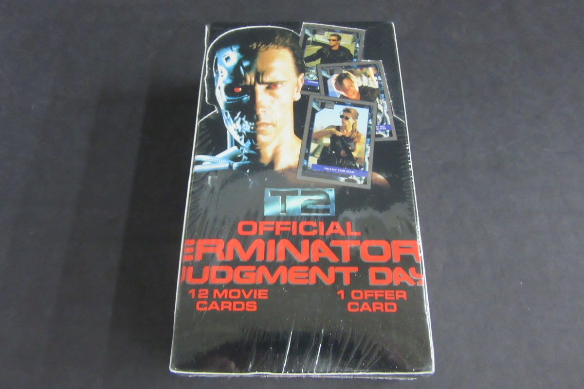 1991 Impel T2 Terminator Judgement Day Trading Cards Box