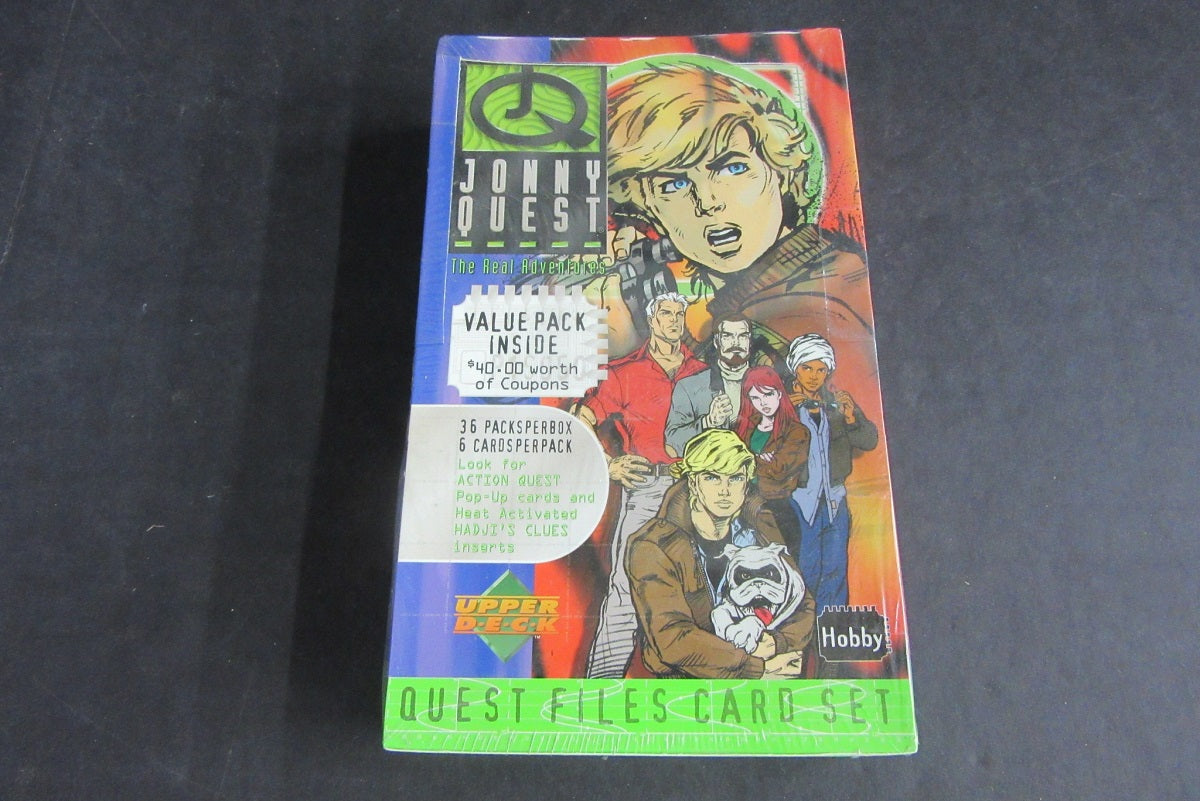 1996 Upper Deck Jonny Quest Real Adventures Box