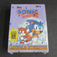 1993 Topps Sonic The Hedgehog Trading Cards & Stickers Box