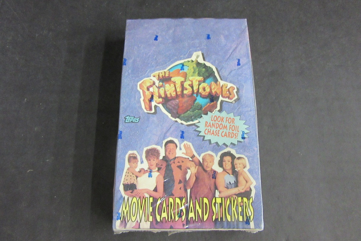 1993 Topps The Flintstones Movie Cards & Stickers Box
