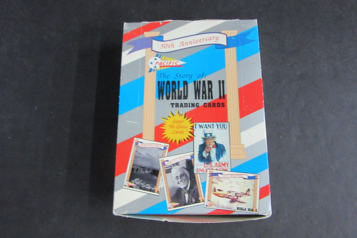 1992 Pacific The Story of World War II Trading Cards Box