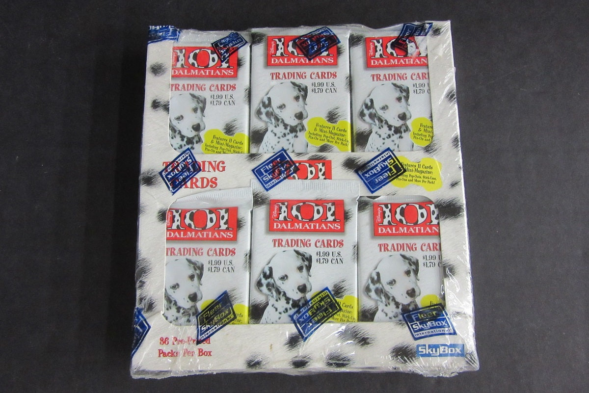 1996 Fleer Skybox Disney's 101 Dalmations Magazine Box