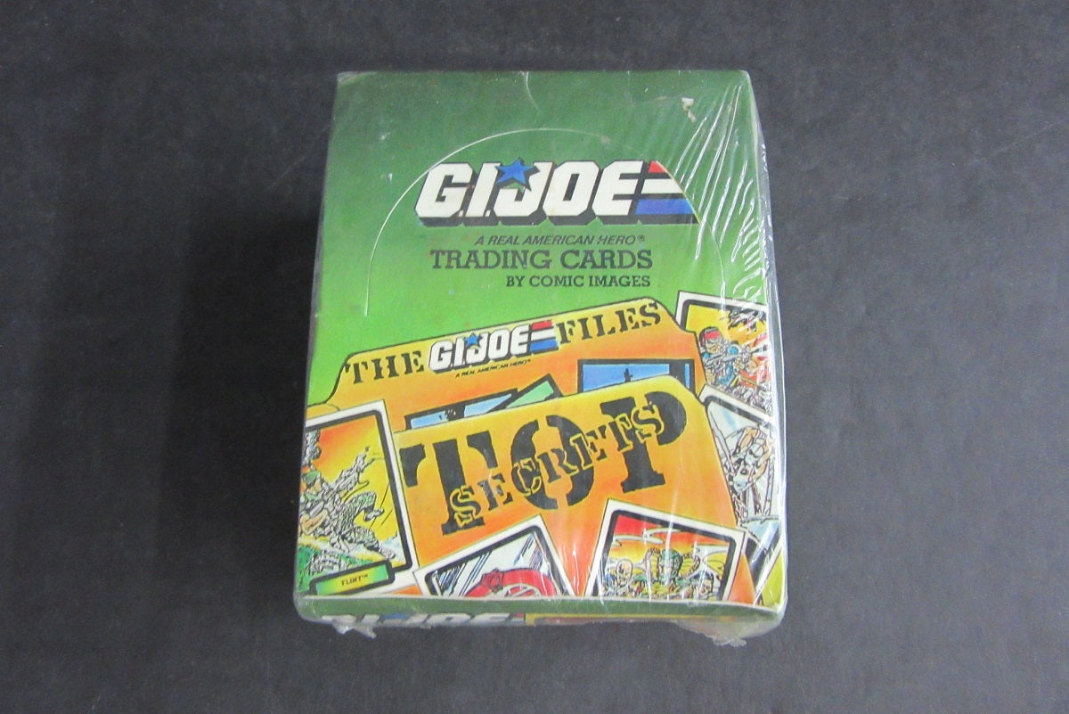 1987 Comic Images G.I. Joe American Hero Trading Cards Box