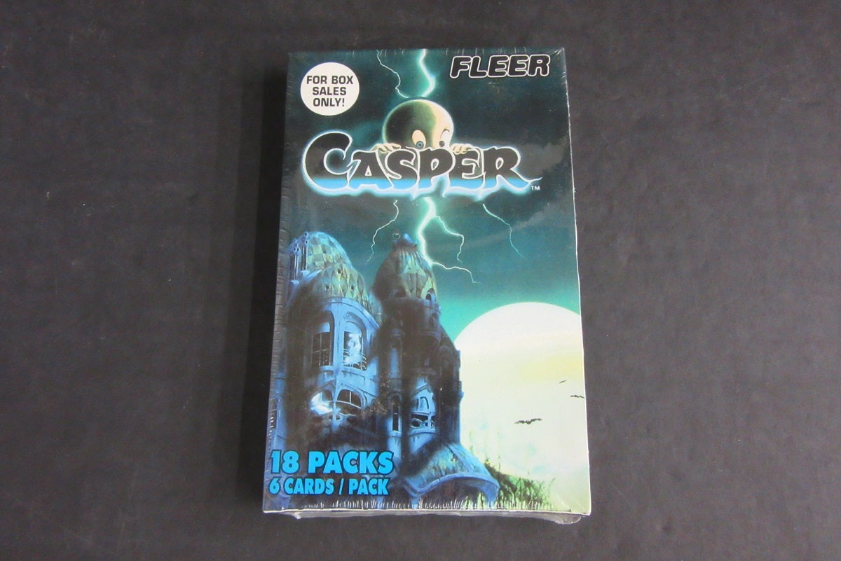 1996 Fleer Casper The Friendly Ghost Trading Cards Box