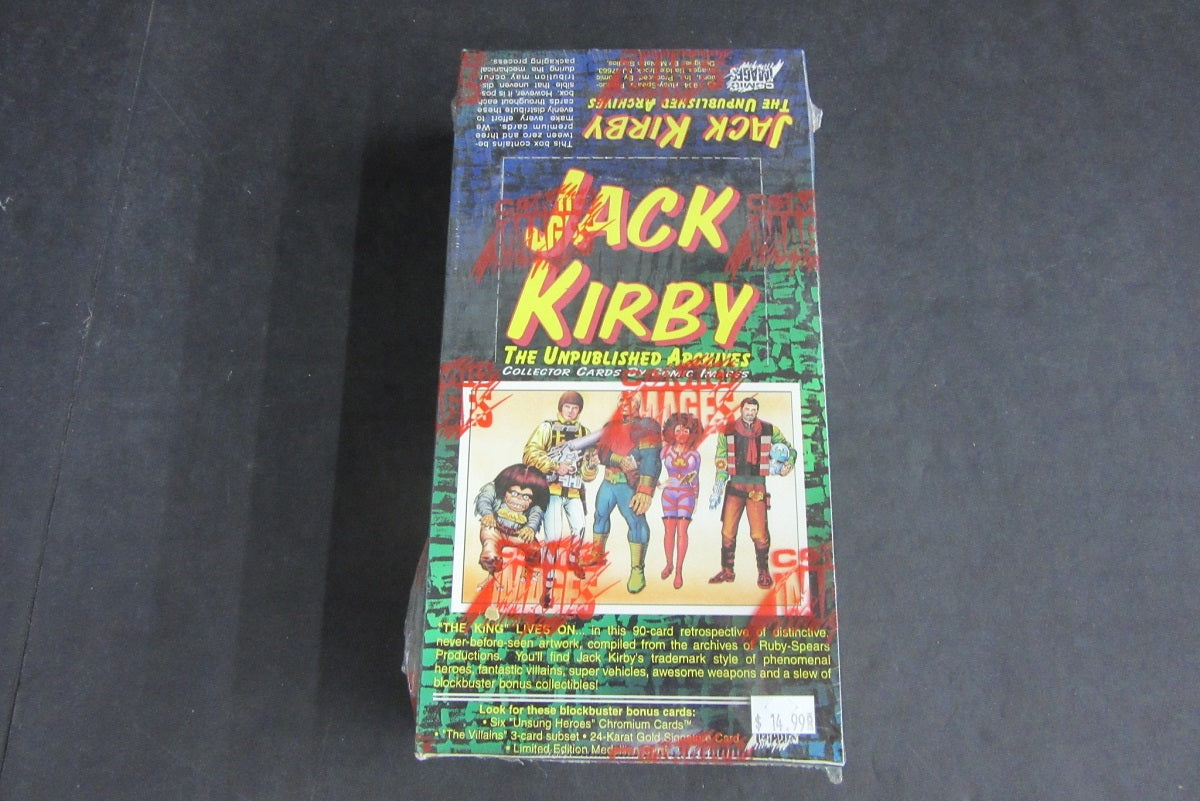 1994 Comic Images Jack Kirby Collector Cards Box