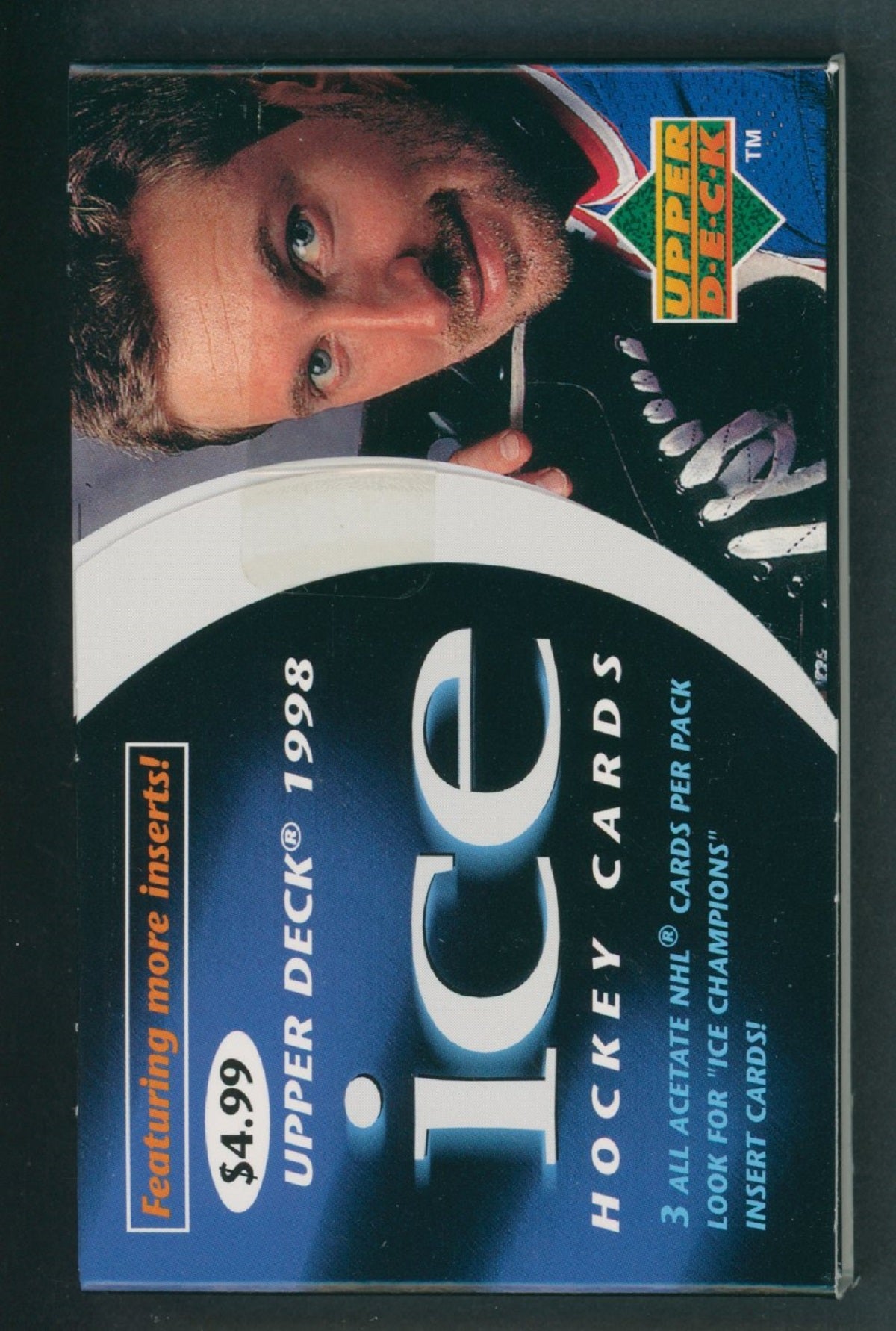 1998 Upper Deck ICE Hockey Unopened Pack (Retail)