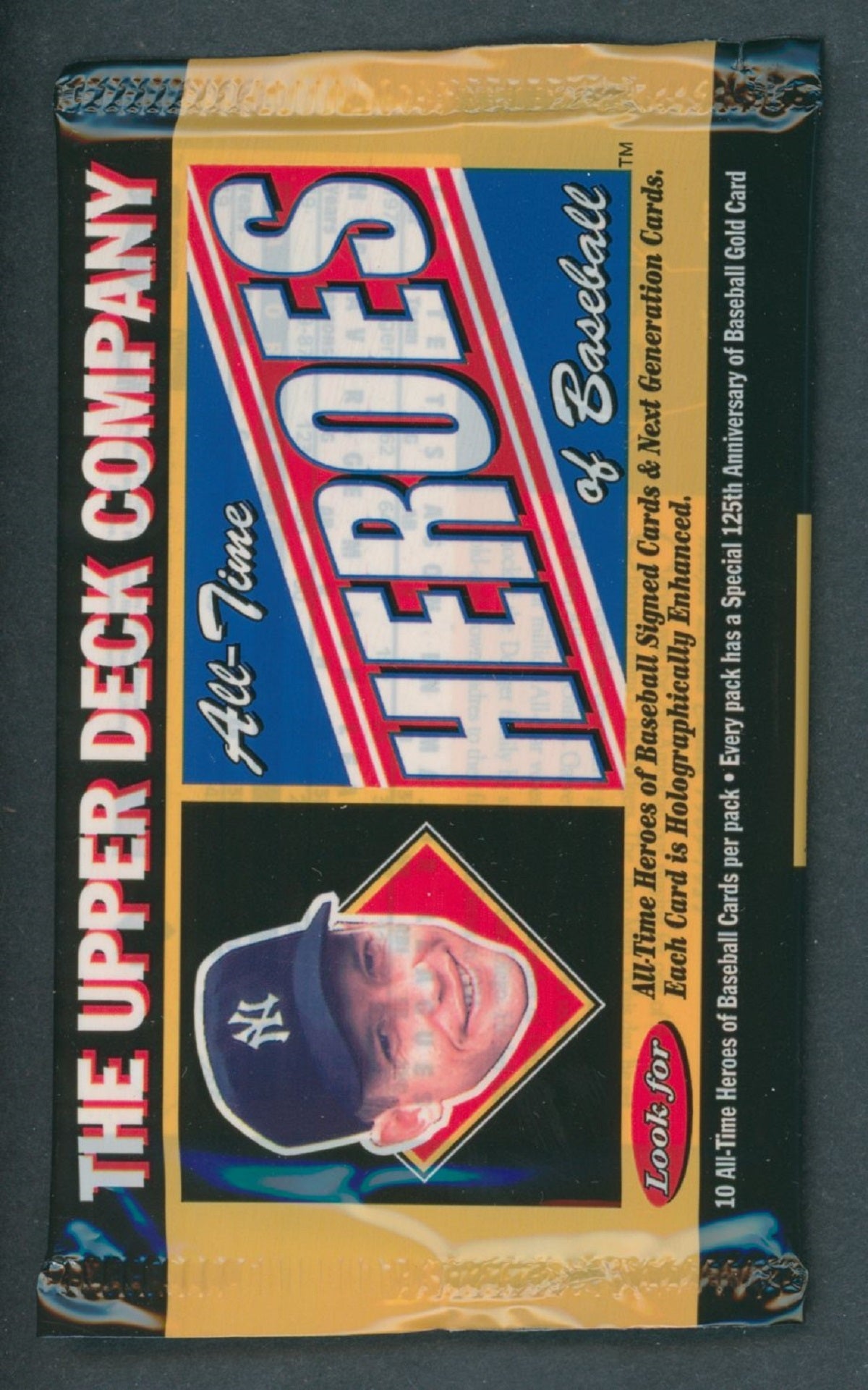 1994 Upper Deck Heroes of Baseball Unopened Pack (H)