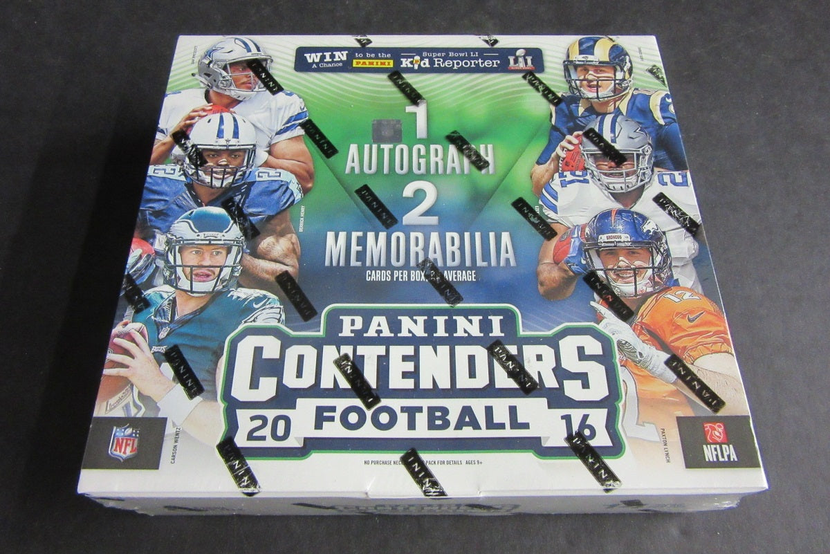 2016 Panini Contenders Football Box (Retail)