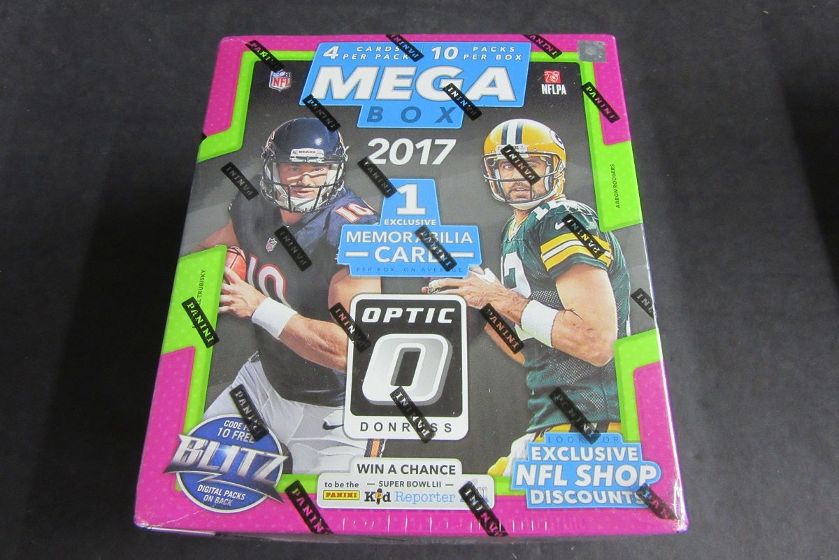 2017 Panini Donruss Optic Football Mega Box (Retail) (10/4)