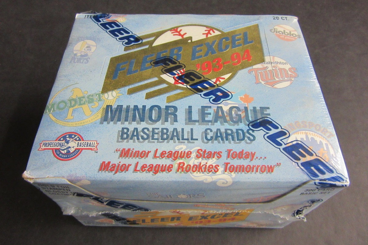 1993/94 Fleer Excel Minor League Baseball Jumbo Box